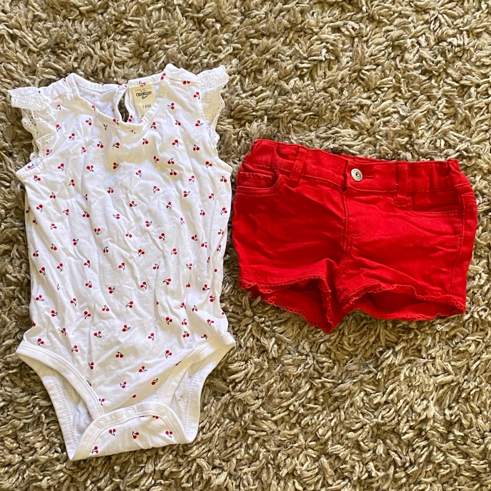 OshKosh cherry outfit